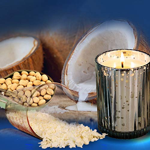 Velas De Aromaterapia Velas Perfumadas con Aceites Esenciales, Velas Perfumadas De Cristal De Cielo Estrellado para El Hogar, Velas Románticas Sin Humo para Restaurantes, Regalos Navideños