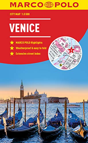 Venice Marco Polo City Map - pocket size, easy fold, Venice street map (Marco Polo City Maps) [Idioma Inglés]