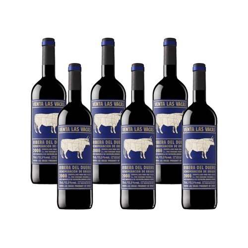 Venta Las Vacas - Vino Tinto - 6 Botellas