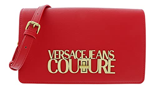 Versace Jeans Couture Red Logo Clasp Bag para mujer