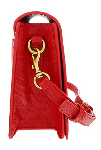 Versace Jeans Couture Red Logo Clasp Bag para mujer