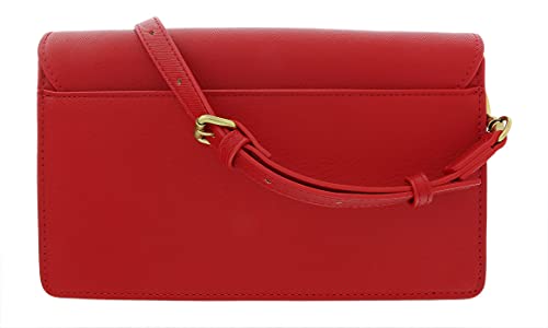 Versace Jeans Couture Red Logo Clasp Bag para mujer