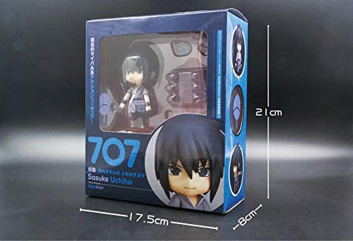 VFFREGE V Uchiha Sasuke movible Q Nendoroid 707# Figuras De Anime Figuras DecoracióN Adornos Coleccionables Juguete Muñecos Y Figuras De Acción Modelo De Personaje/Anime Hobby ColeccióN PVC