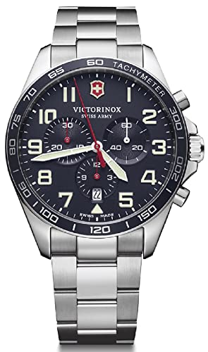 VICTORINOX SWISS ARMY Reloj Analógico para Hombre de Automático con Correa en Acero Inoxidable V241857