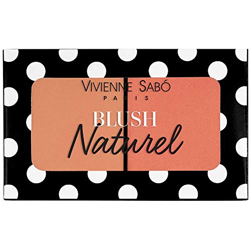 VIVIENNE SABÓ | Paleta Duo Colorete Marché aux Fleurs 04 | Tono Intenso y Suave Mezclable | Para Todo Tipo de Piel | Cruelty Free