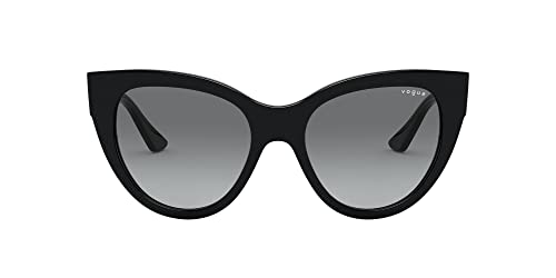 Vogue 0VO5339S Gafas, Black/Grey Shaded, 52/18/140 para Mujer