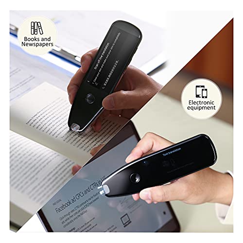 Vormor X5 Scan Translator Pen | Traductor electronico de idiomas con 112 Idiomas | Escáner de texto a voz con OCR/Bluetooth/Wi-Fi, lápiz Lector para Reuniones,Viajes, Compras,Aprendizaje