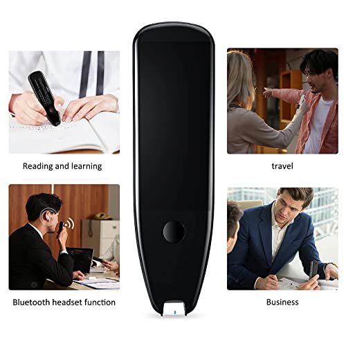 Vormor X5 Scan Translator Pen | Traductor electronico de idiomas con 112 Idiomas | Escáner de texto a voz con OCR/Bluetooth/Wi-Fi, lápiz Lector para Reuniones,Viajes, Compras,Aprendizaje