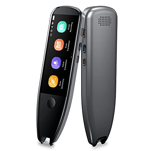 Vormor X5 Scan Translator Pen | Traductor electronico de idiomas con 112 Idiomas | Escáner de texto a voz con OCR/Bluetooth/Wi-Fi, lápiz Lector para Reuniones,Viajes, Compras,Aprendizaje