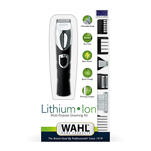 Wahl 9854-616 All in One - Cortapelos corporal con iones y litio, sin cable