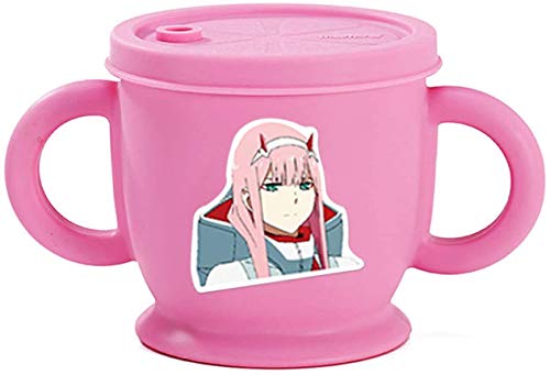 WayOuter Pegatinas Darling in the FRANXX 02 100 Piezas de Pegatinas de Anime para niños, monopatín para Ordenador portátil, Pegatina Impermeable para Coche