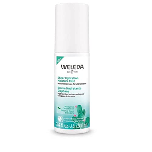 WELEDA - 1x Ml, Hydramist Bruma Facial Hidratante De Extracto De Cactus, Almond, 100 Mililitro