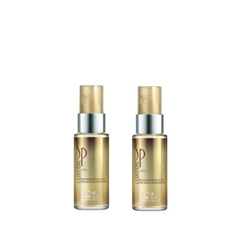 Wella SP System Professional Care Luxe Oil Reconstructive Elixir - Aceite reparador (2 unidades, 30 ml)