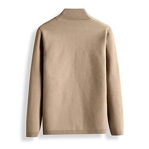 WGHJK Casas de punto Casual Hombres Hombres Otoño Invierno Sweet Sweater Cardigan Basic Men's Tops (Color : A, Size : 4XL code)