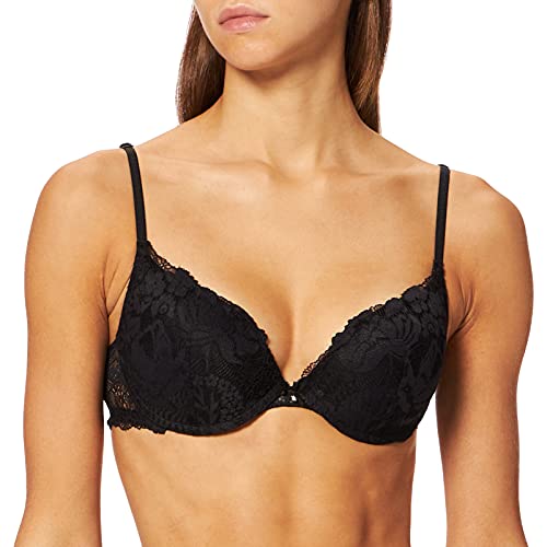 Women' Secret Sujetador PUSH UP SUJE MUST 3542696 NEGRO ,90B para Mujer