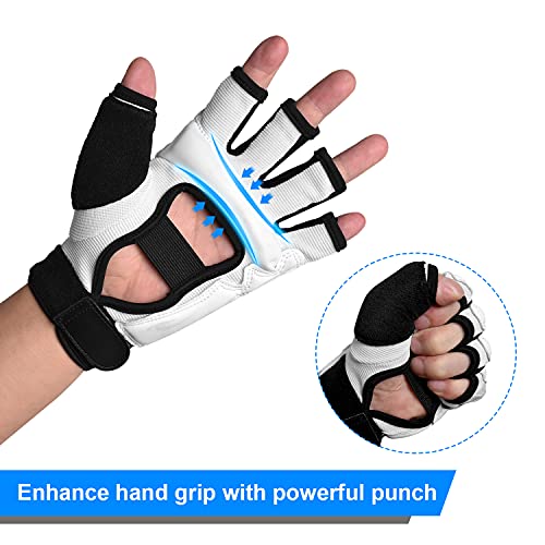 Xinluying Guantes Boxeo Saco MMA Artes Marciales Punching Karate Taekwondo Entrenamiento Niños Mujer Hombre