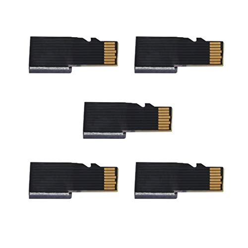 Xiwai 5 unids/lote Micro SD TF tarjeta de memoria macho a hembra adaptador de extensión extensión herramientas de prueba PCBA lector para coche GPS teléfono