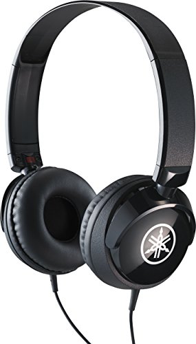 Yamaha HPH-50 - Auriculares supraaurales de diadema, cascos sencillos con un ajuste cómodo y un sonido dinámico de calidad, para teclados digitales Yamaha, color Negro