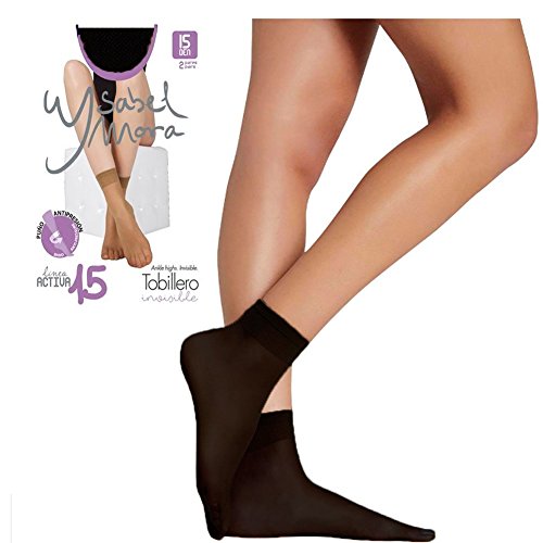 YSABEL MORA 872-15154-BRONZE-U - TOBILLERO 2 PARES mujer color: BRONZE talla: talla única