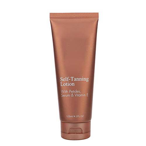 125ml Autobronceador Sin sol Hidratante de larga duración Crema bronceadora sin sol Loción bronceadora para piel bronceadora más oscura