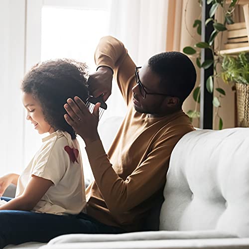 2 Peines de Púa Afro Peine de Pelo de Metal de Puño Negro Peine de Palillo de Pelo Ancho Peine de Horquilla de Pelo Liso Peine de Teñir Cabello Herramienta de Peinado de Trenza de Peluca