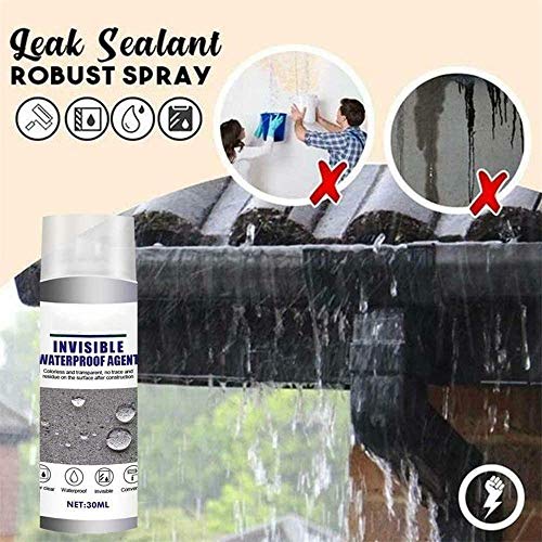 3 Pcs Super Strong Bonding Spray Adhesive Sealant Waterproof Leak, Spray On Roof Sealant, Wall Mending Agent, Gutter Sealant Spray - Bathroom Tile Waterproof Coating