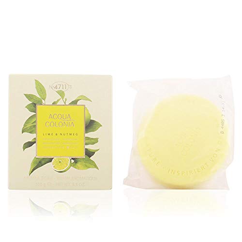 4711 Acqua Colonia Lime & Nutmeg Aroma Soap Jabón - 100 gr