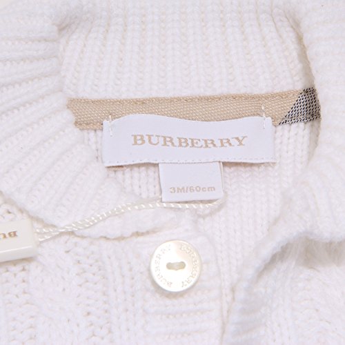 5154O cardigan bimbo bianco BURBERRY BABY sweaters jumpers kids [12 M0NTHS]