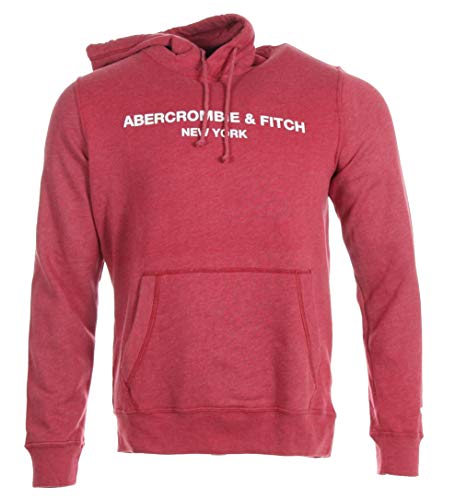 Abercrombie & Fitch Sudadera para hombre. rojo XL