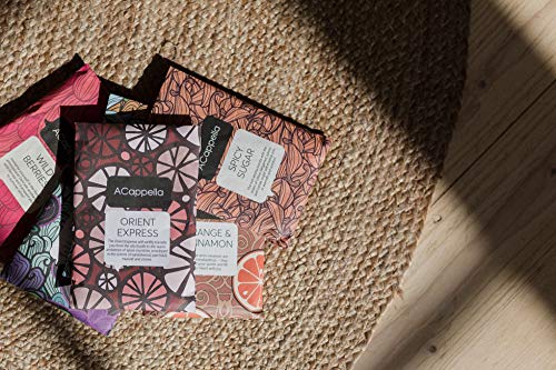 ACappella bolsita perfumada Black Orchid - Perfume y frangancia en seco para Habitaciones, armarios, estanterías, clósets y Coches - 11g