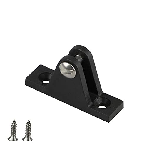 Accesorios Bimini Top, Asudaro Plástico de Nailon Negro de Alta Resistencia 12 Unidades/Juego kit de Cubierta para Toldo para Botes 1 Pulgada / 7/8 Pulgadas