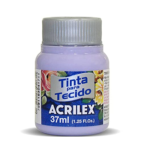 Acrilex Pintura Textil al Agua Lila 37 ML Ref. 528