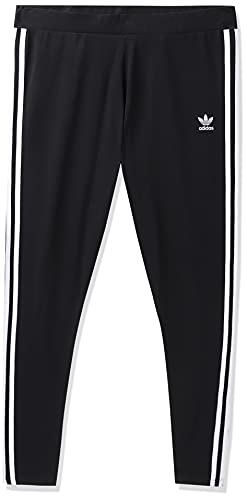 adidas 3 Stripes Tight Leggings, Women's, Black, XS