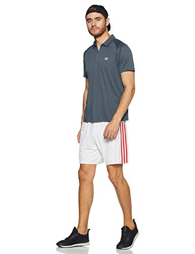 adidas Bayern FC H SHO Pantalón Corto, Hombre, Blanco/Rojo, M