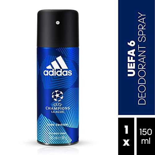 adidas Desodorante para hombres Uefa 6 Dare Edition 150 ml