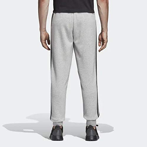 adidas E 3S T PNT FT Pantalones de Deporte, Hombre, Medium Grey Heather/Black/mgh Solid Grey, M