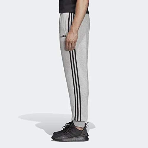 adidas E 3S T PNT FT Pantalones de Deporte, Hombre, Medium Grey Heather/Black/mgh Solid Grey, M