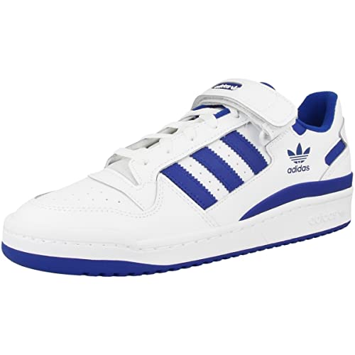 adidas Forum Low, Zapatillas Deportivas Hombre, FTWBLA/FTWBLA/AZUREA, 45 1/3 EU