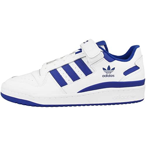 adidas Forum Low, Zapatillas Deportivas Hombre, FTWBLA/FTWBLA/AZUREA, 45 1/3 EU