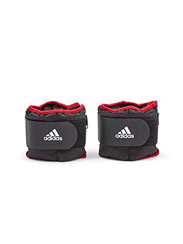 adidas Pesas Tobillo Ajustable - Negro, 1 kg