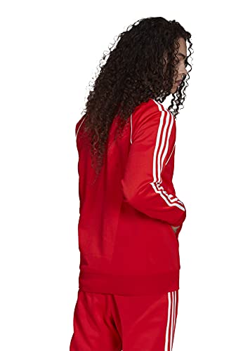 adidas SST TT P Blue Sweatshirt, Rojo Y Blanco, L Men's