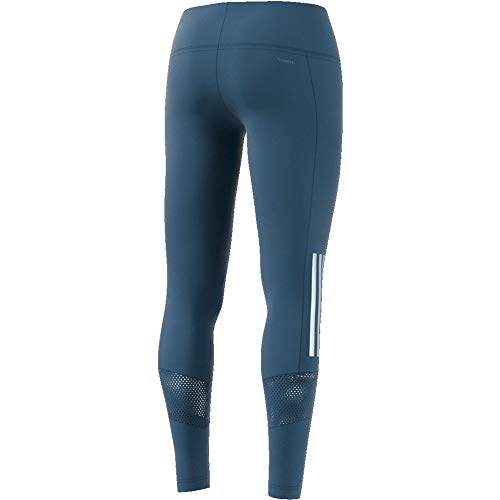 adidas W Mo Cool Tight Mallas, Mujer, tintec/Blanco, 2XS