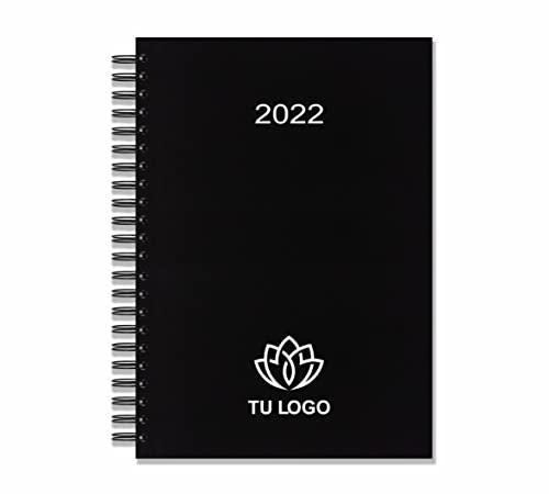 Agenda citas 2022. Con fechas.365 Días. Intervalos cada 15 minutos, 8 mañana a 10 noche. Tamaño A4 Personalizado con su texto o logo. Agenda citas profesional, peluquerías, estética,médicos.