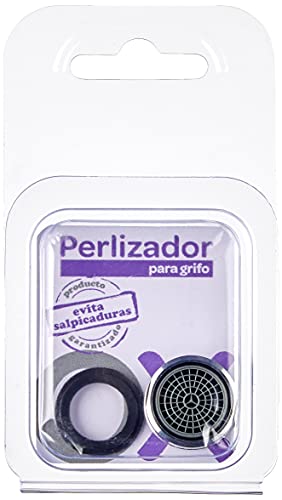 Aireador perlizador atomizador para lavabo de baño o fregadero de cocina. Rosca macho para colocar en la salida del grifo. Recambios originales garantizados