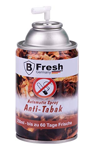 Ambientador antitabaco, 8 unidades, 250 ml, para dispensador automático de fragancia, compatible con Airwick Freshmatic, recambio para ambientador