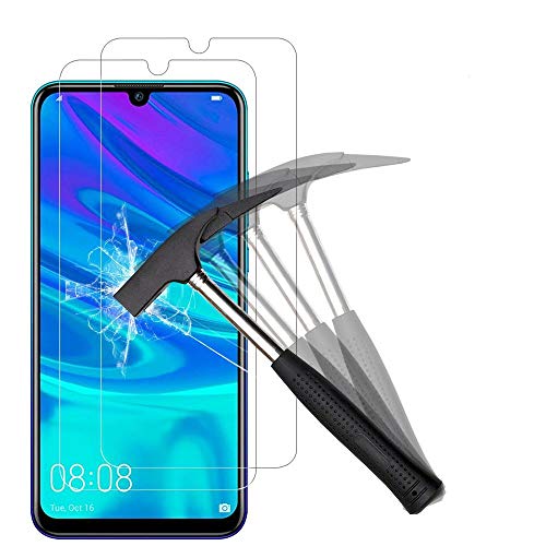 ANEWSIR [2 Pack] Protector de Pantalla para Huawei P Smart 2019/Huawei P Smart 2020 (New) Cristal Vidrio Templado Premium 9H definición.