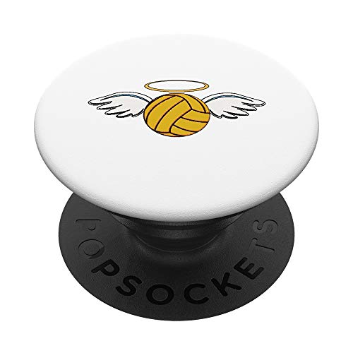 Ángel de waterpolo regalo para Navidad o cumpleaños PopSockets PopGrip Intercambiable