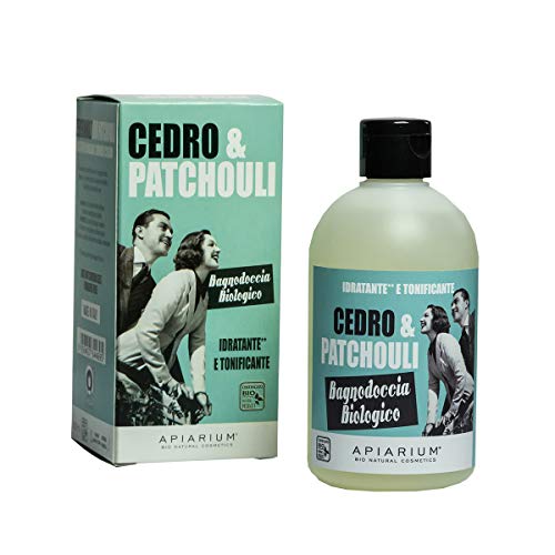 Apiarium - Gel de ducha biológico de cedro y pachuli, 300 ml