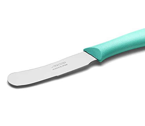 Arcos Nova, Cuchillo Mantequilla, Acero Inoxidable de 70 mm, Mango Polipropileno Menta