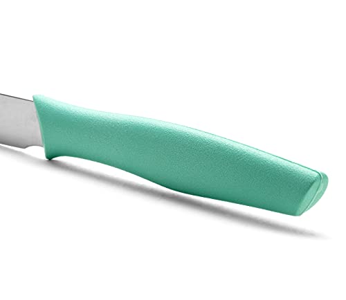 Arcos Nova, Cuchillo Mantequilla, Acero Inoxidable de 70 mm, Mango Polipropileno Menta